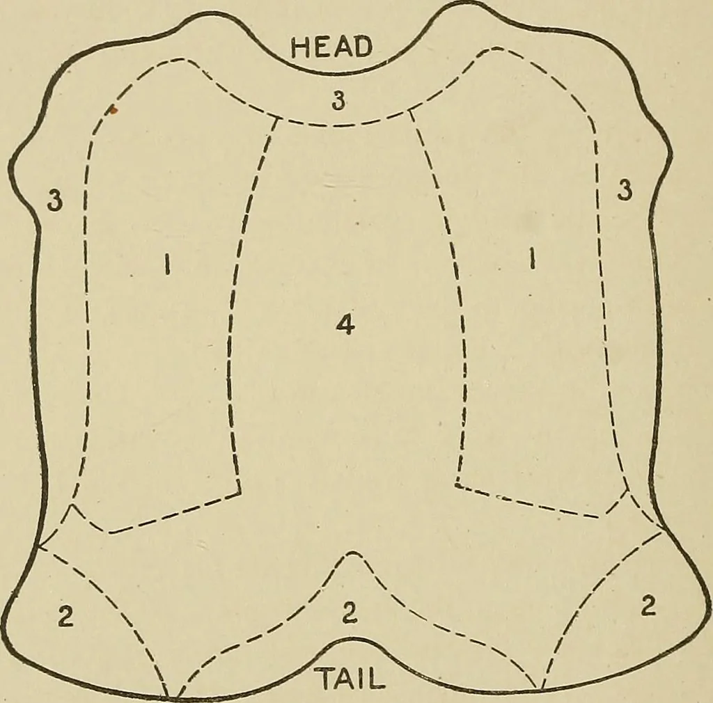 An illustration from Cyclopedia of textile work : a general reference library on cotton, woolen and worsted yarn manufacture, weaving, designing, chemistry and dyeing, finishing, knitting, and allied subjects, 1911, leaf 51