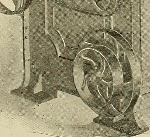 An illustration from Cyclopedia of textile work : a general reference library on cotton, woolen and worsted yarn manufacture, weaving, designing, chemistry and dyeing, finishing, knitting, and allied subjects, 1911, leaf 65