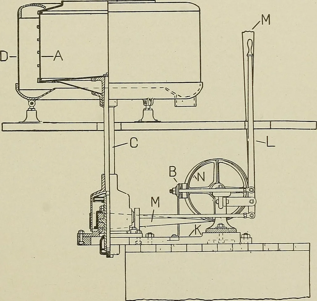An illustration from Cyclopedia of textile work : a general reference library on cotton, woolen and worsted yarn manufacture, weaving, designing, chemistry and dyeing, finishing, knitting, and allied subjects, 1911, leaf 84
