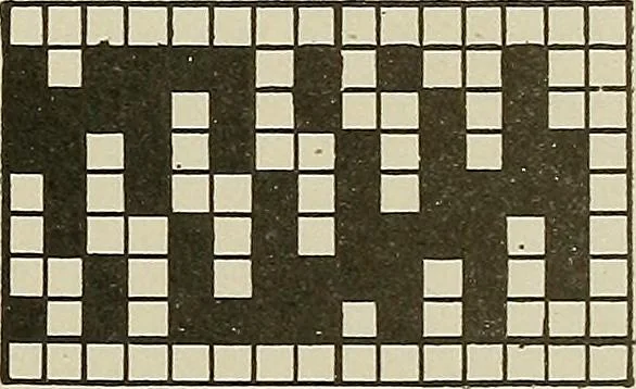 An illustration from Cyclopedia of textile work : a general reference library on cotton, woolen and worsted yarn manufacture, weaving, designing, chemistry and dyeing, finishing, knitting, and allied subjects, 1911, leaf 134