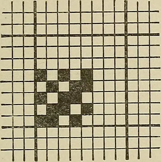 An illustration from Cyclopedia of textile work : a general reference library on cotton, woolen and worsted yarn manufacture, weaving, designing, chemistry and dyeing, finishing, knitting, and allied subjects, 1911, leaf 30
