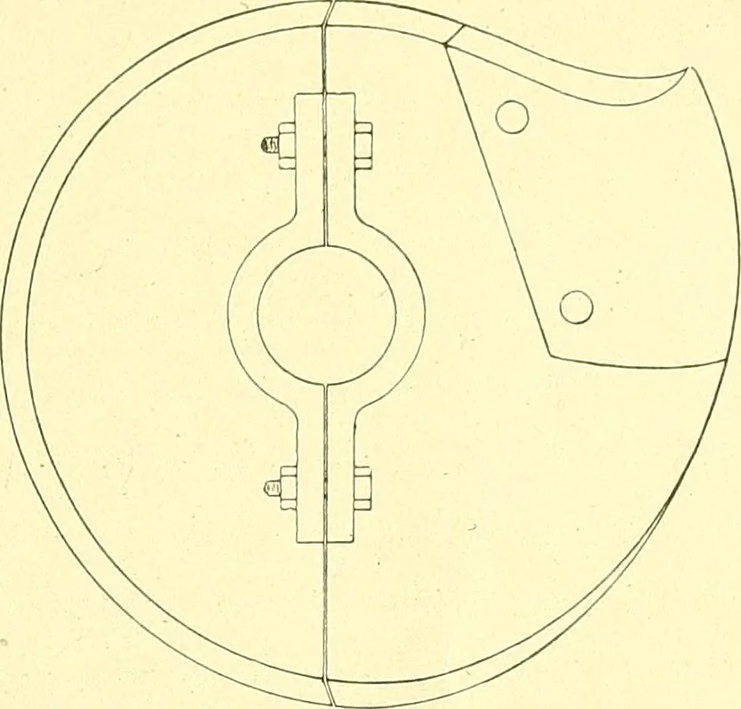 An illustration from Cyclopedia of textile work : a general reference library on cotton, woolen and worsted yarn manufacture, weaving, designing, chemistry and dyeing, finishing, knitting, and allied subjects, 1911, leaf 112