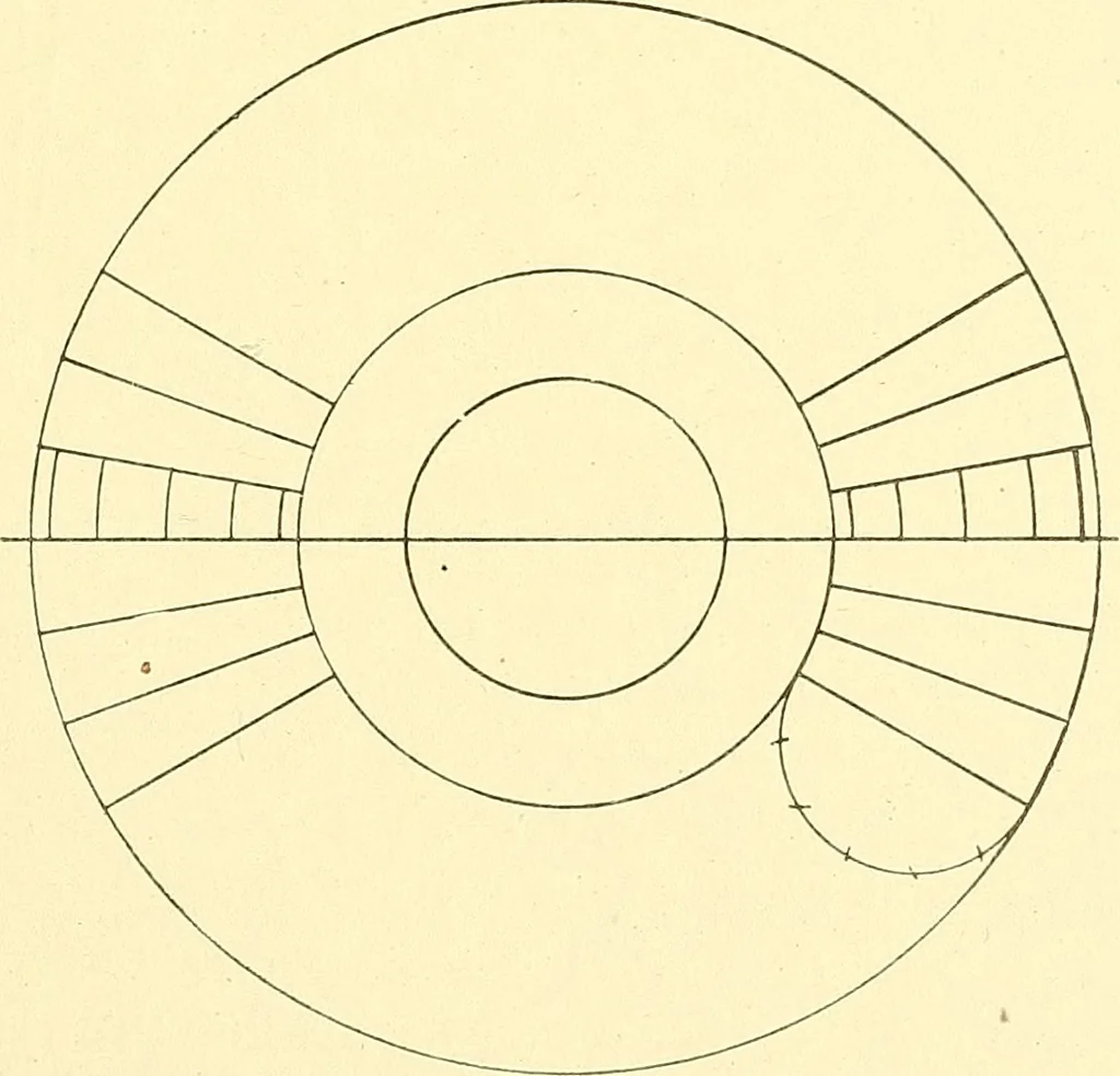 An illustration from Cyclopedia of textile work : a general reference library on cotton, woolen and worsted yarn manufacture, weaving, designing, chemistry and dyeing, finishing, knitting, and allied subjects, 1911, leaf 132