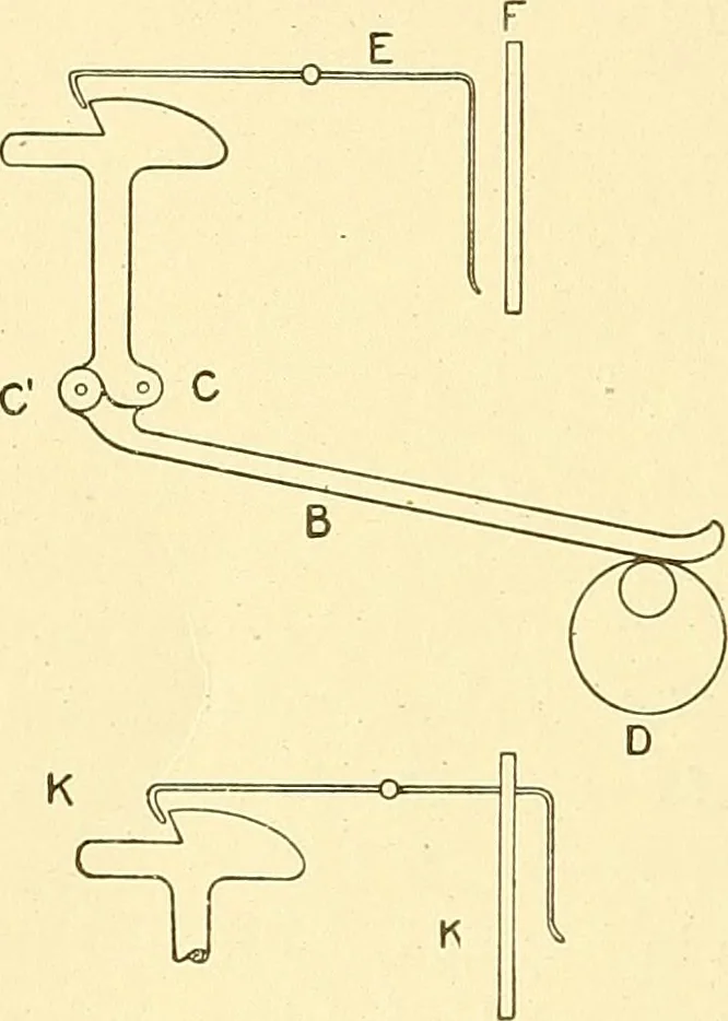 An illustration from Cyclopedia of textile work : a general reference library on cotton, woolen and worsted yarn manufacture, weaving, designing, chemistry and dyeing, finishing, knitting, and allied subjects, 1911, leaf 191
