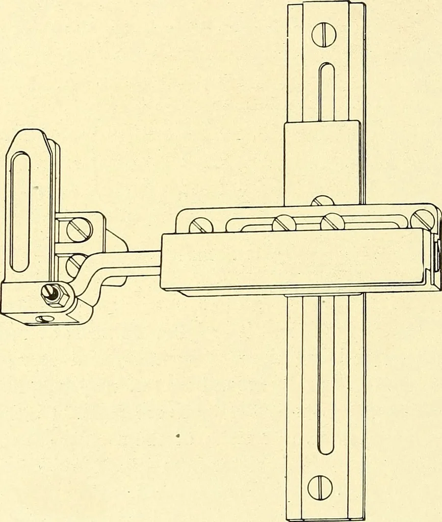 An illustration from Cyclopedia of textile work : a general reference library on cotton, woolen and worsted yarn manufacture, weaving, designing, chemistry and dyeing, finishing, knitting, and allied subjects, 1911, leaf 231