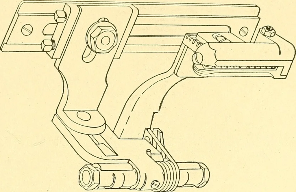 An illustration from Cyclopedia of textile work : a general reference library on cotton, woolen and worsted yarn manufacture, weaving, designing, chemistry and dyeing, finishing, knitting, and allied subjects, 1911, leaf 234