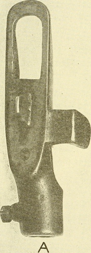 An illustration from Cyclopedia of textile work : a general reference library on cotton, woolen and worsted yarn manufacture, weaving, designing, chemistry and dyeing, finishing, knitting, and allied subjects, 1911, leaf 277