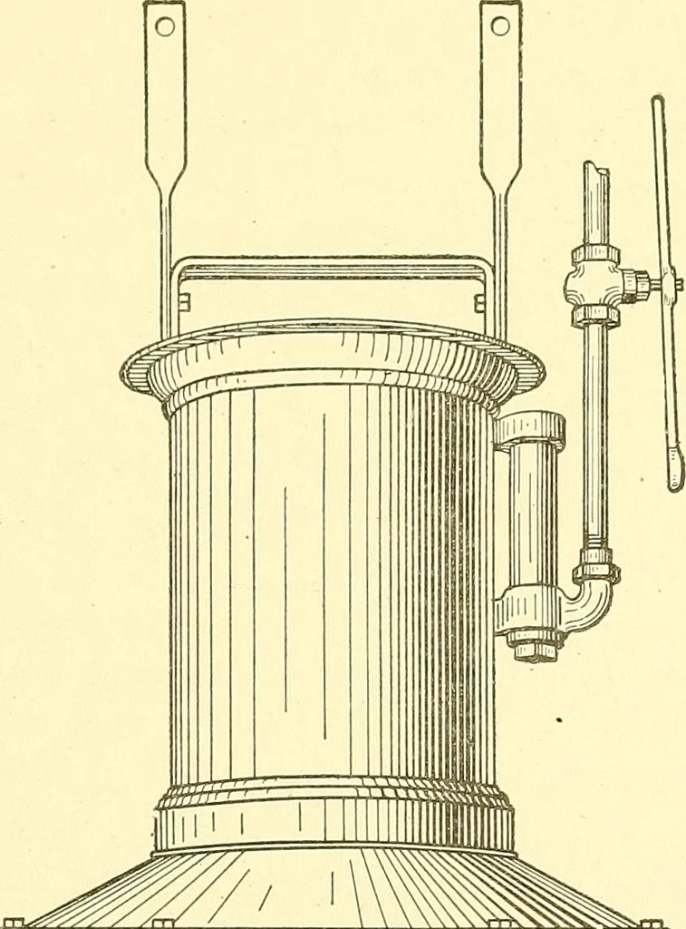 An illustration from Cyclopedia of textile work : a general reference library on cotton, woolen and worsted yarn manufacture, weaving, designing, chemistry and dyeing, finishing, knitting, and allied subjects, 1911, leaf 310
