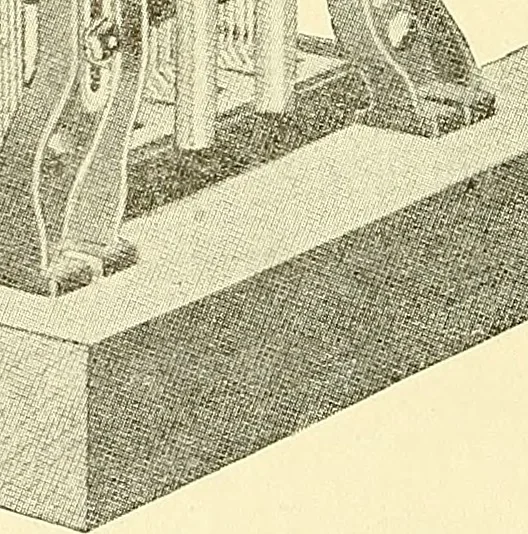 An illustration from Cyclopedia of textile work : a general reference library on cotton, woolen and worsted yarn manufacture, weaving, designing, chemistry and dyeing, finishing, knitting, and allied subjects, 1911, leaf 331