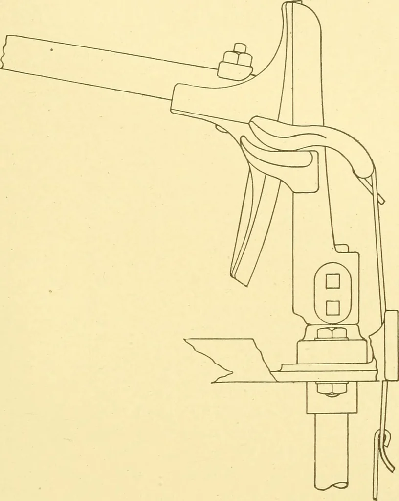 An illustration from Cyclopedia of textile work : a general reference library on cotton, woollen and worsted yarn manufacture, weaving, designing, chemistry and dyeing, finishing, knitting, and allied subjects, 1907, leaf 149