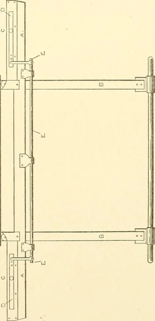 An illustration from Cyclopedia of textile work : a general reference library on cotton, woollen and worsted yarn manufacture, weaving, designing, chemistry and dyeing, finishing, knitting, and allied subjects, 1907, leaf 170