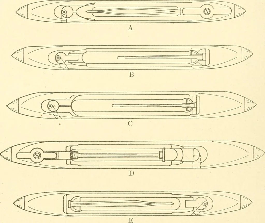 An illustration from Cyclopedia of textile work : a general reference library on cotton, woollen and worsted yarn manufacture, weaving, designing, chemistry and dyeing, finishing, knitting, and allied subjects, 1907, leaf 172