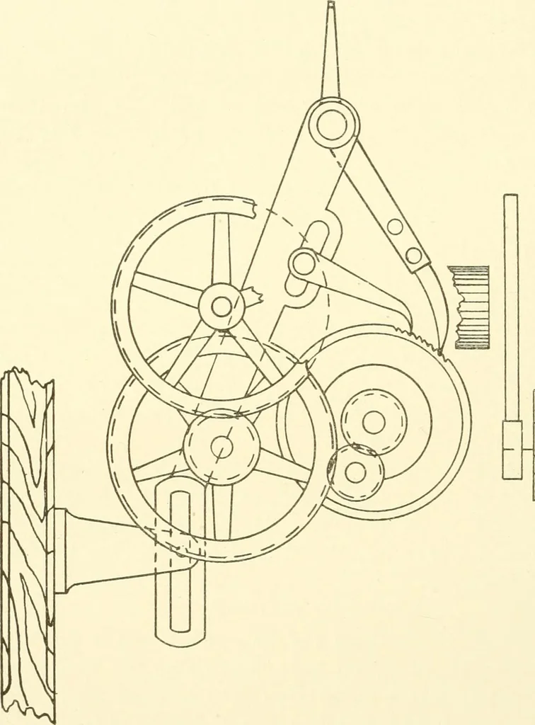 An illustration from Cyclopedia of textile work : a general reference library on cotton, woollen and worsted yarn manufacture, weaving, designing, chemistry and dyeing, finishing, knitting, and allied subjects, 1907, leaf 182