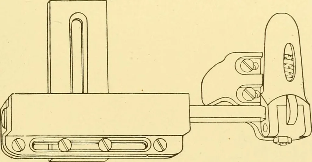 An illustration from Cyclopedia of textile work : a general reference library on cotton, woollen and worsted yarn manufacture, weaving, designing, chemistry and dyeing, finishing, knitting, and allied subjects, 1907, leaf 233