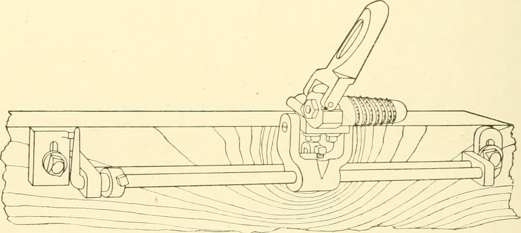 An illustration from Cyclopedia of textile work : a general reference library on cotton, woollen and worsted yarn manufacture, weaving, designing, chemistry and dyeing, finishing, knitting, and allied subjects, 1907, leaf 234