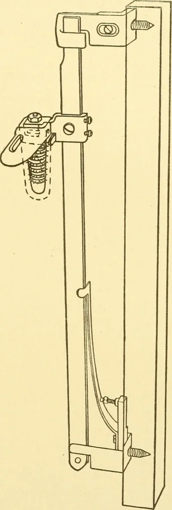 An illustration from Cyclopedia of textile work : a general reference library on cotton, woollen and worsted yarn manufacture, weaving, designing, chemistry and dyeing, finishing, knitting, and allied subjects, 1907, leaf 235