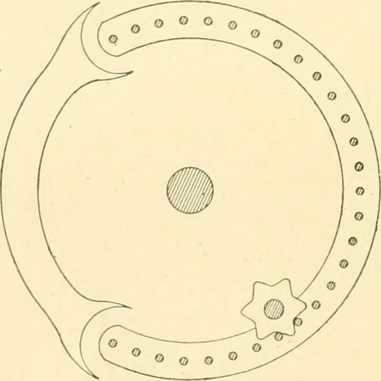 An illustration from Cyclopedia of textile work : a general reference library on cotton, woollen and worsted yarn manufacture, weaving, designing, chemistry and dyeing, finishing, knitting, and allied subjects, 1907, leaf 24