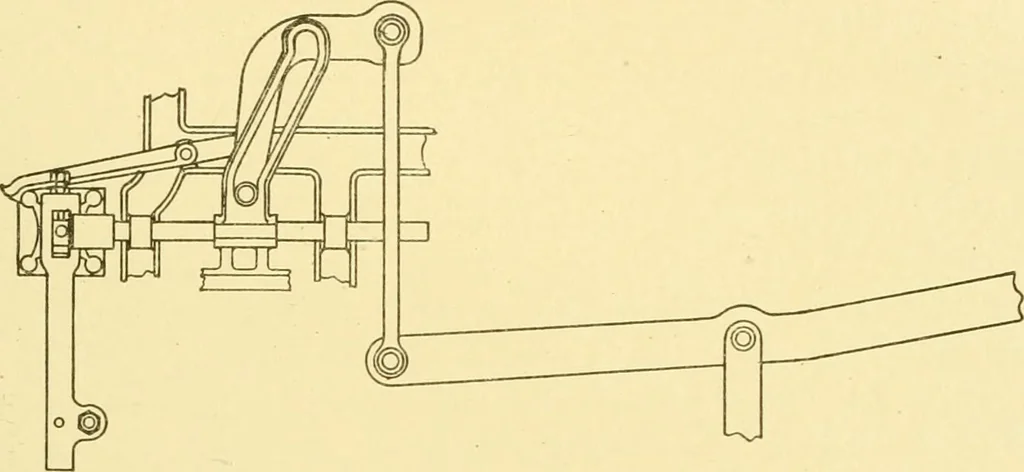 An illustration from Cyclopedia of textile work : a general reference library on cotton, woollen and worsted yarn manufacture, weaving, designing, chemistry and dyeing, finishing, knitting, and allied subjects, 1907, leaf 335