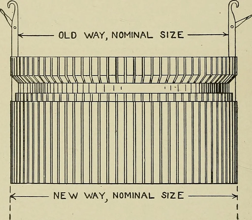 An illustration from Cyclopedia of textile work : a general reference library on cotton, woolen and worsted yarn manufacture, weaving, designing, chemistry and dyeing, finishing, knitting, and allied subjects, 1911, leaf 111