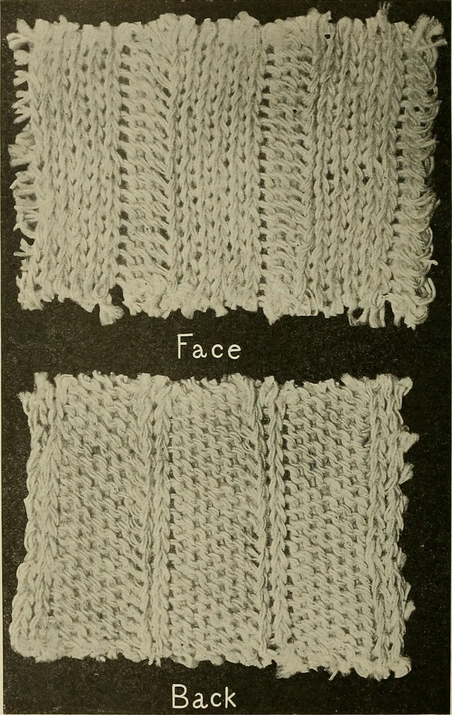 An illustration from Cyclopedia of textile work : a general reference library on cotton, woolen and worsted yarn manufacture, weaving, designing, chemistry and dyeing, finishing, knitting, and allied subjects, 1911, leaf 113