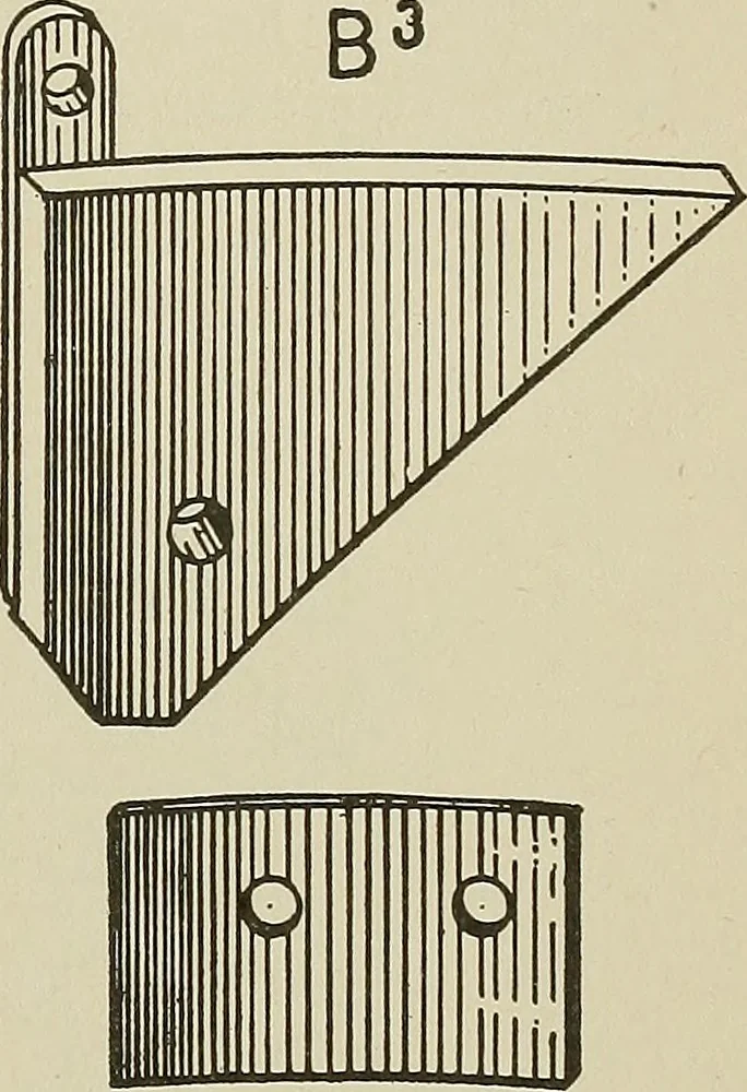An illustration from Cyclopedia of textile work : a general reference library on cotton, woolen and worsted yarn manufacture, weaving, designing, chemistry and dyeing, finishing, knitting, and allied subjects, 1911, leaf 132
