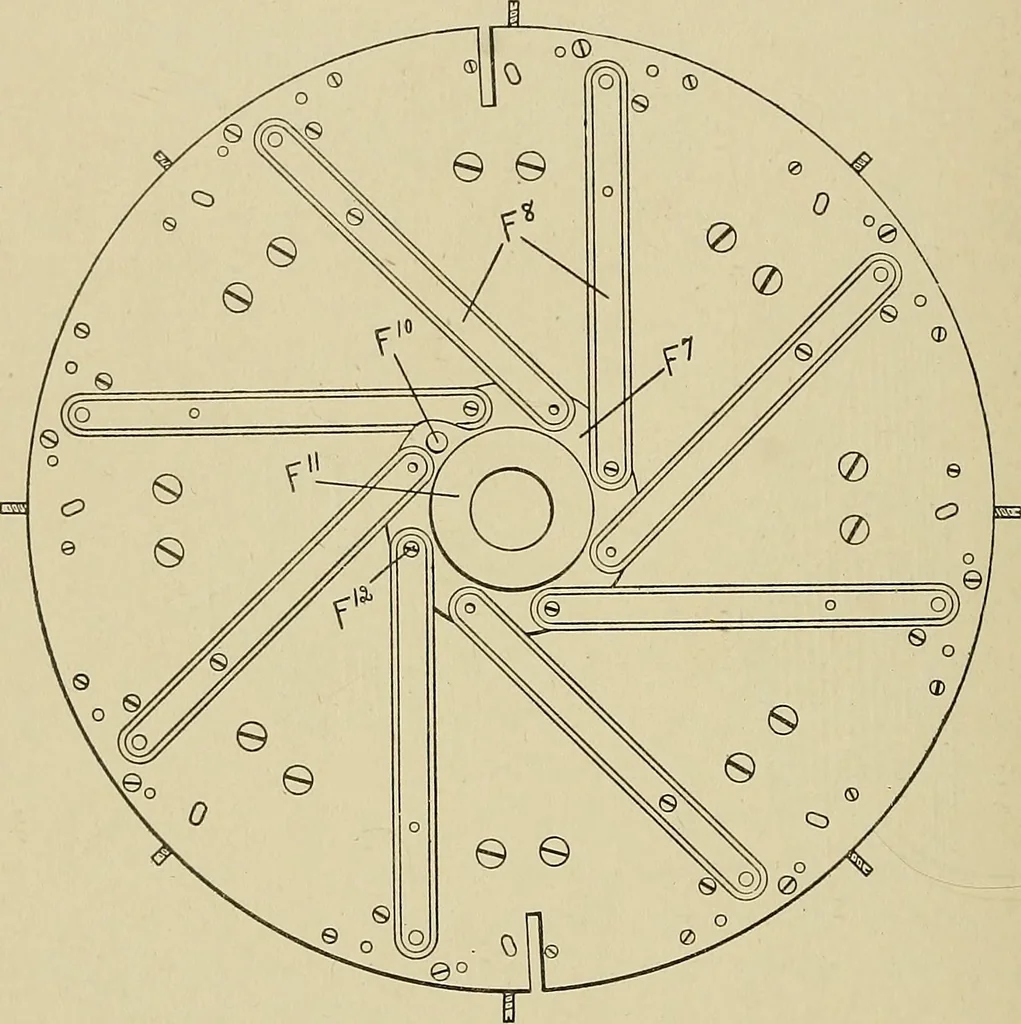 An illustration from Cyclopedia of textile work : a general reference library on cotton, woolen and worsted yarn manufacture, weaving, designing, chemistry and dyeing, finishing, knitting, and allied subjects, 1911, leaf 137