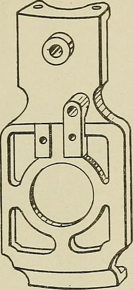 An illustration from Cyclopedia of textile work : a general reference library on cotton, woolen and worsted yarn manufacture, weaving, designing, chemistry and dyeing, finishing, knitting, and allied subjects, 1911, leaf 154