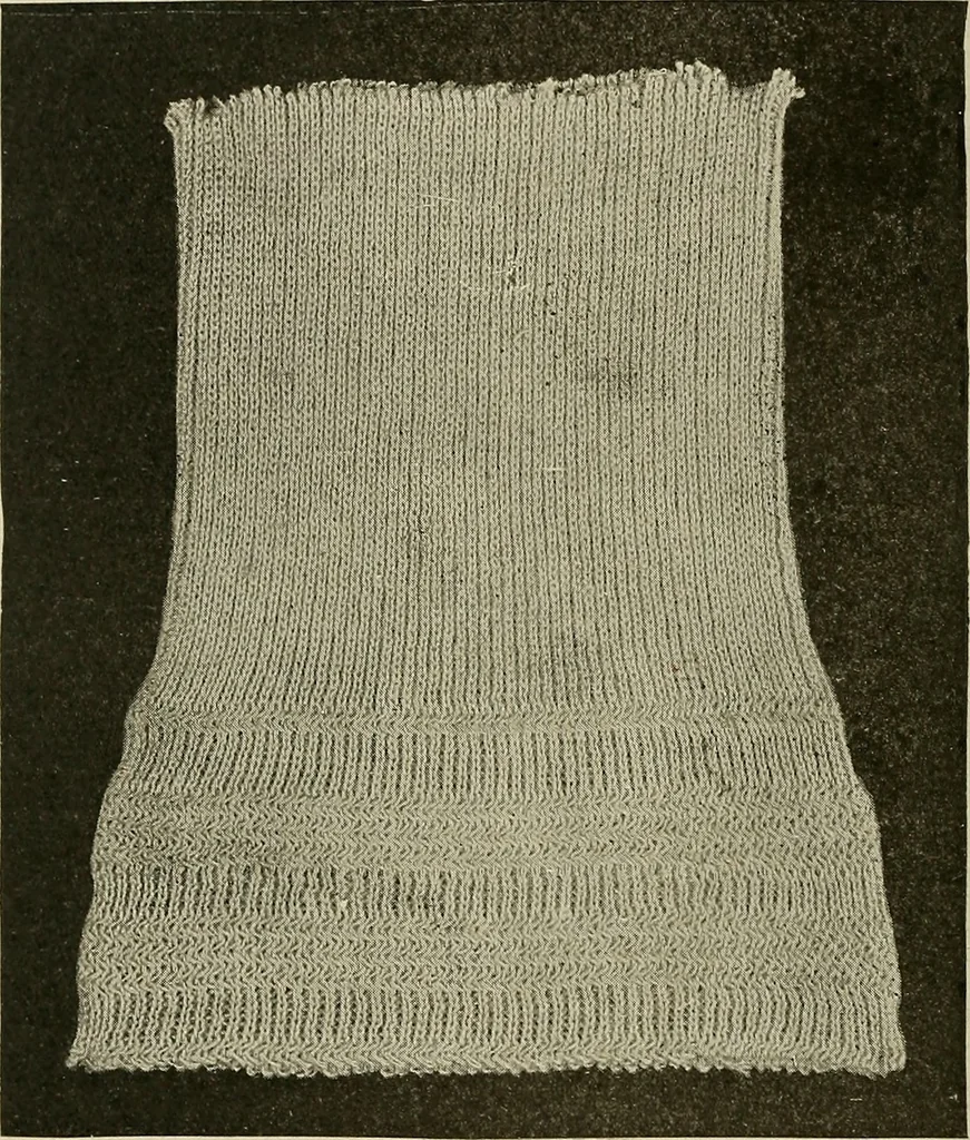 An illustration from Cyclopedia of textile work : a general reference library on cotton, woolen and worsted yarn manufacture, weaving, designing, chemistry and dyeing, finishing, knitting, and allied subjects, 1911, leaf 195