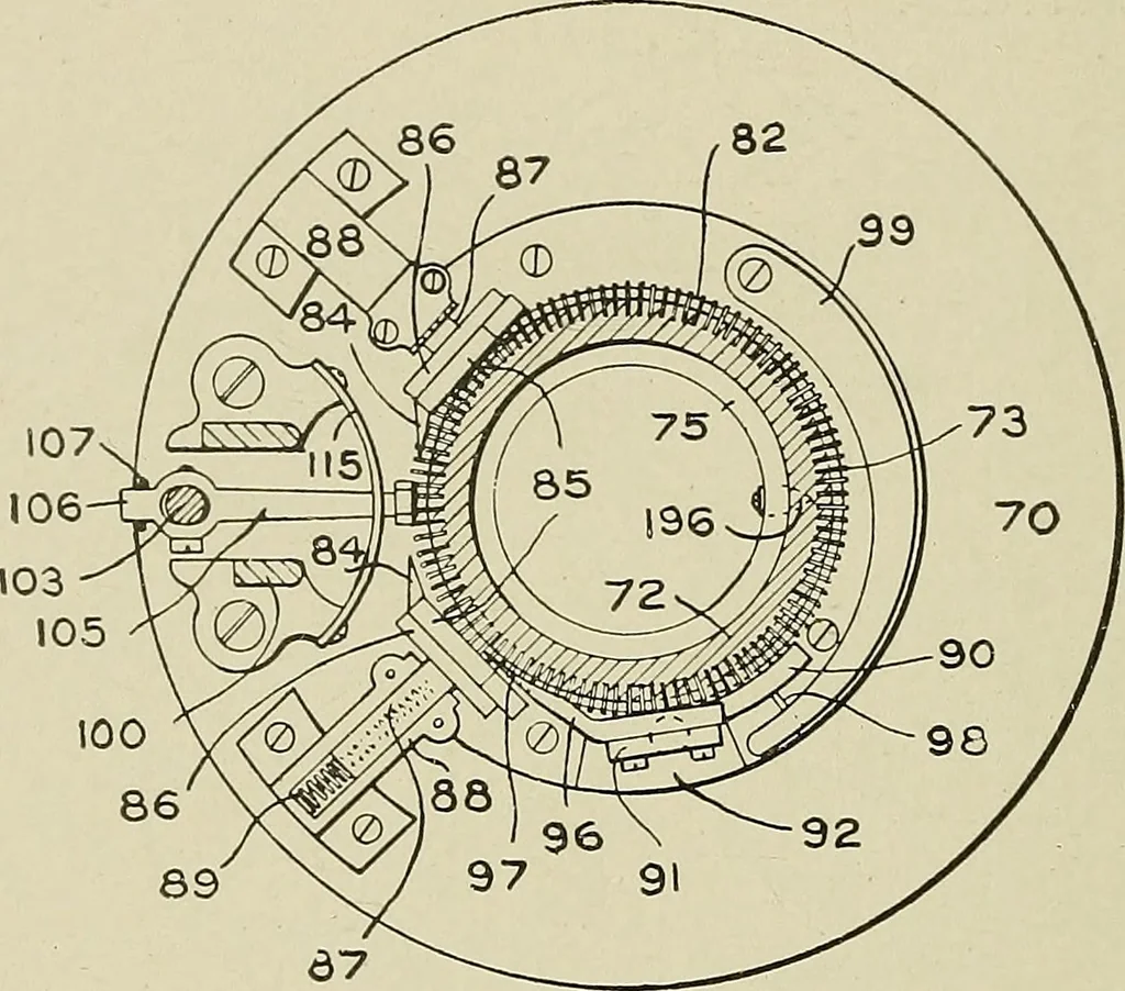 An illustration from Cyclopedia of textile work : a general reference library on cotton, woolen and worsted yarn manufacture, weaving, designing, chemistry and dyeing, finishing, knitting, and allied subjects, 1911, leaf 293