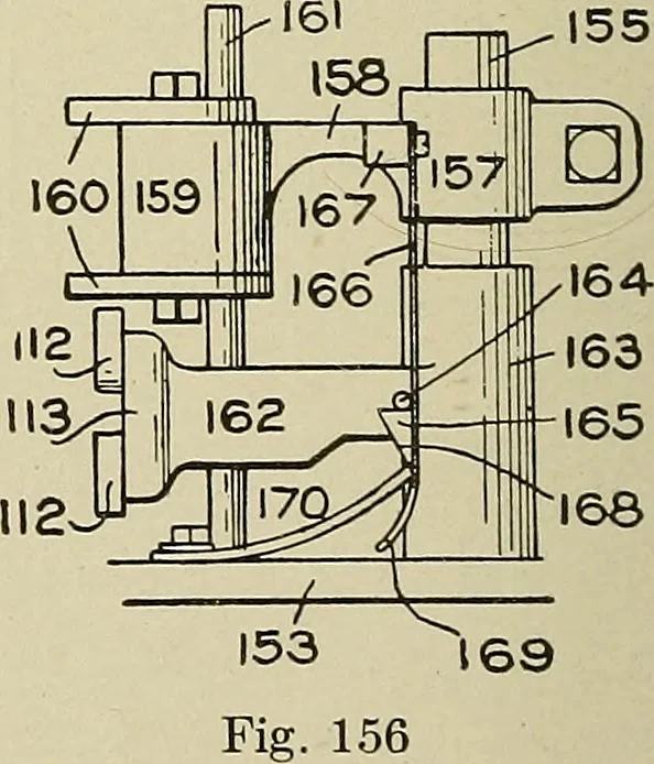 An illustration from Cyclopedia of textile work : a general reference library on cotton, woolen and worsted yarn manufacture, weaving, designing, chemistry and dyeing, finishing, knitting, and allied subjects, 1911, leaf 295