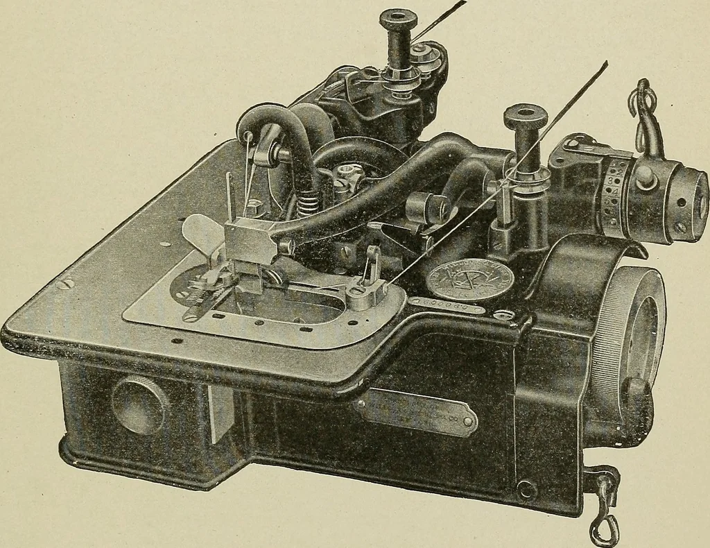 An illustration from Cyclopedia of textile work : a general reference library on cotton, woolen and worsted yarn manufacture, weaving, designing, chemistry and dyeing, finishing, knitting, and allied subjects, 1911, leaf 344
