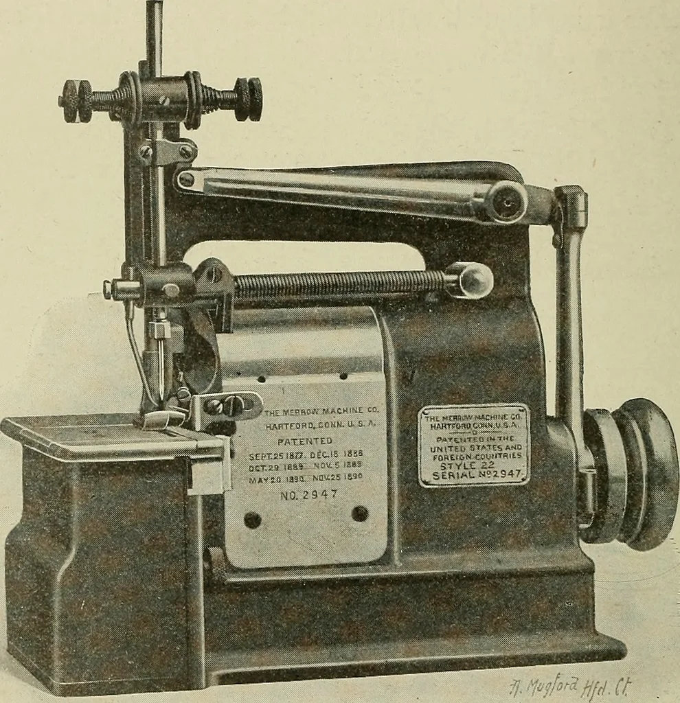 An illustration from Cyclopedia of textile work : a general reference library on cotton, woolen and worsted yarn manufacture, weaving, designing, chemistry and dyeing, finishing, knitting, and allied subjects, 1911, leaf 371