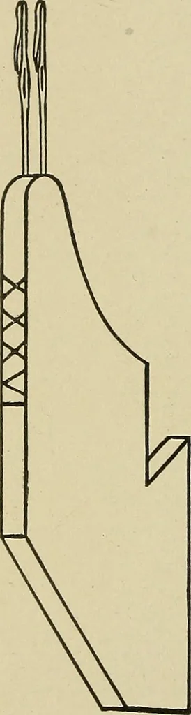 An illustration from Cyclopedia of textile work : a general reference library on cotton, woolen and worsted yarn manufacture, weaving, designing, chemistry and dyeing, finishing, knitting, and allied subjects, 1911, leaf 75