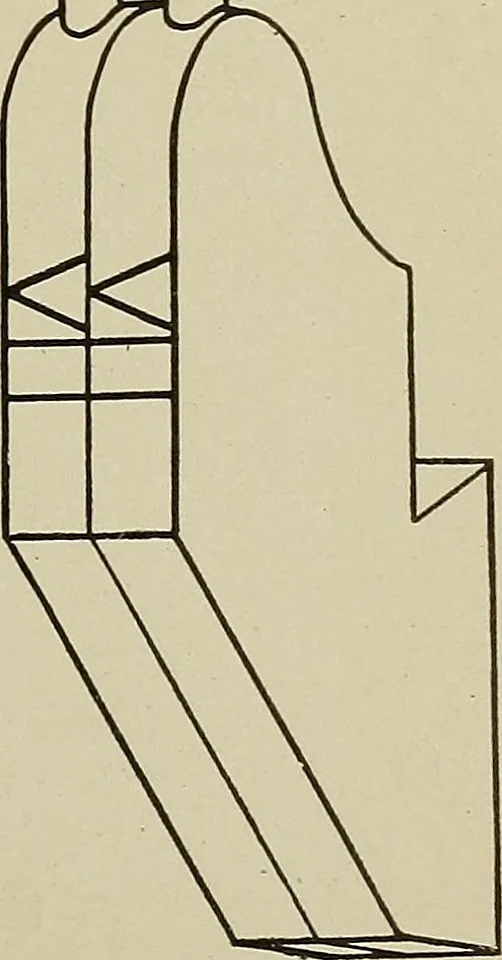 An illustration from Cyclopedia of textile work : a general reference library on cotton, woolen and worsted yarn manufacture, weaving, designing, chemistry and dyeing, finishing, knitting, and allied subjects, 1911, leaf 80