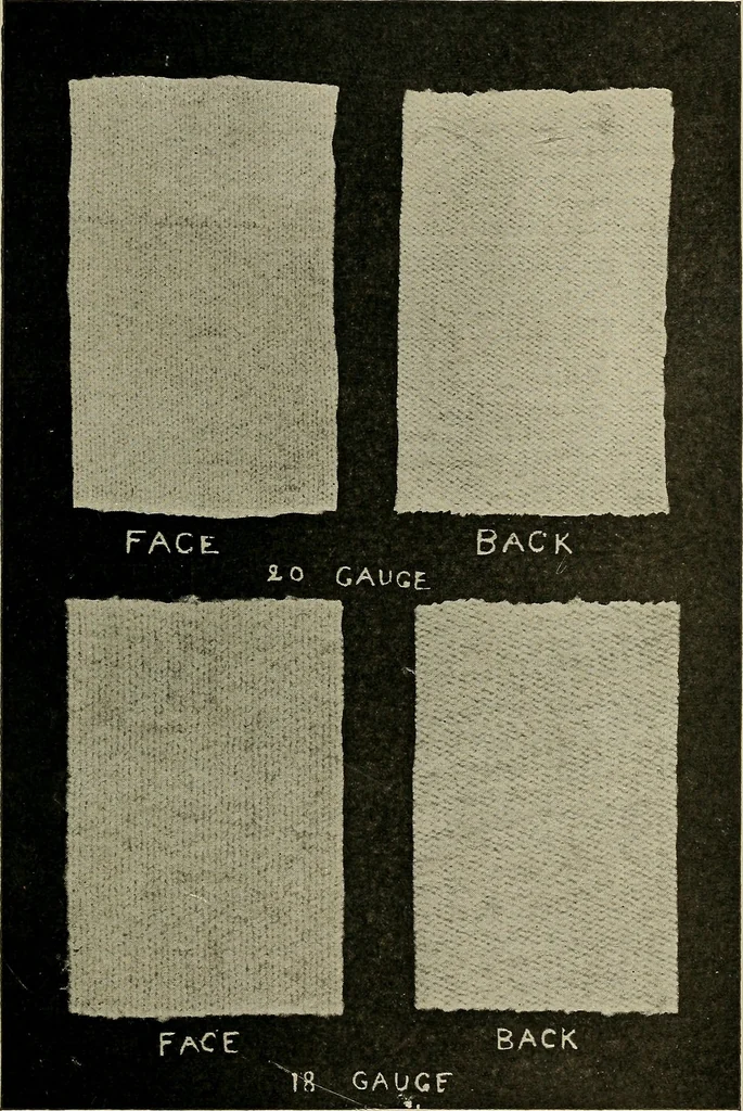 An illustration from Cyclopedia of textile work : a general reference library on cotton, woolen and worsted yarn manufacture, weaving, designing, chemistry and dyeing, finishing, knitting, and allied subjects, 1911, leaf 92