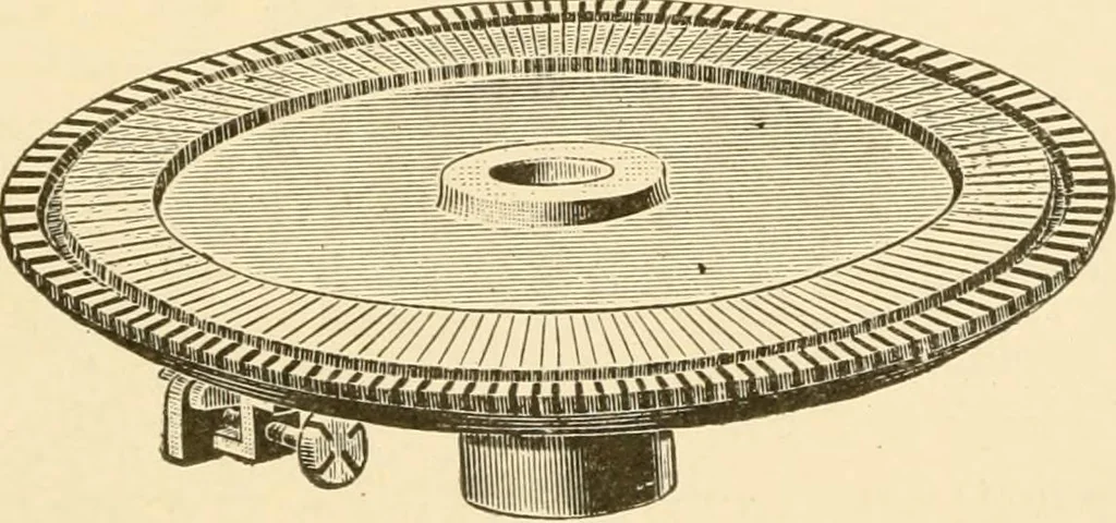 An illustration from Cyclopedia of textile work : a general reference library on cotton, woollen and worsted yarn manufacture, weaving, designing, chemistry and dyeing, finishing, knitting, and allied subjects, 1907, leaf 149