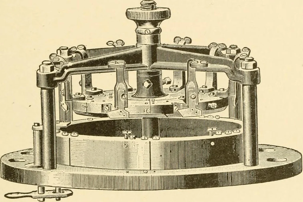 An illustration from Cyclopedia of textile work : a general reference library on cotton, woollen and worsted yarn manufacture, weaving, designing, chemistry and dyeing, finishing, knitting, and allied subjects, 1907, leaf 155