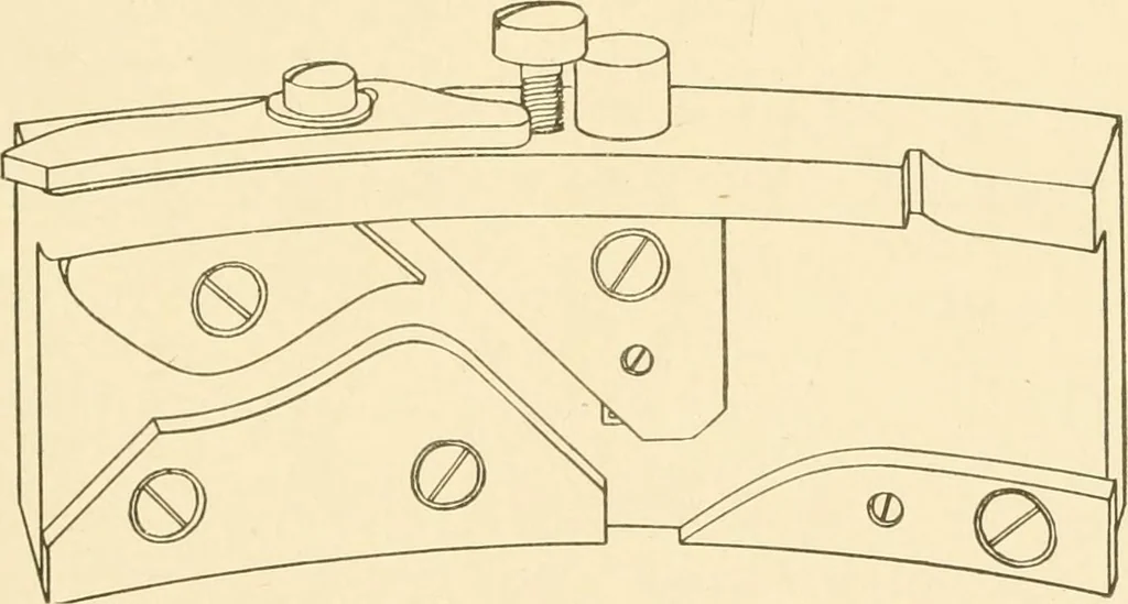 An illustration from Cyclopedia of textile work : a general reference library on cotton, woollen and worsted yarn manufacture, weaving, designing, chemistry and dyeing, finishing, knitting, and allied subjects, 1907, leaf 165