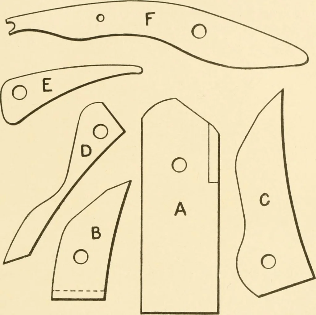 An illustration from Cyclopedia of textile work : a general reference library on cotton, woollen and worsted yarn manufacture, weaving, designing, chemistry and dyeing, finishing, knitting, and allied subjects, 1907, leaf 169