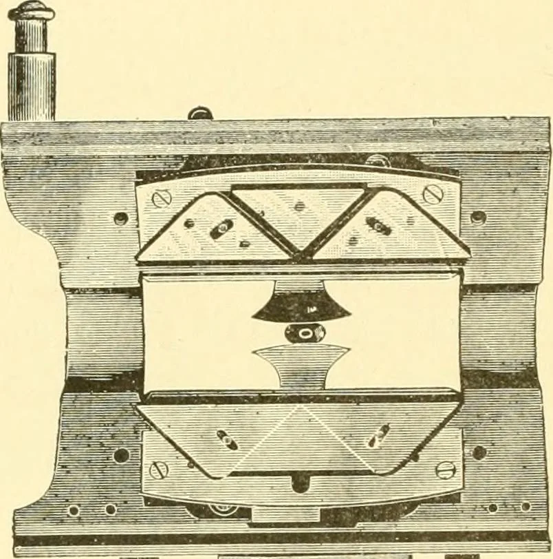 An illustration from Cyclopedia of textile work : a general reference library on cotton, woollen and worsted yarn manufacture, weaving, designing, chemistry and dyeing, finishing, knitting, and allied subjects, 1907, leaf 212