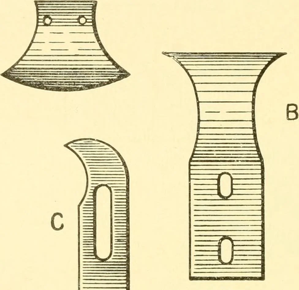 An illustration from Cyclopedia of textile work : a general reference library on cotton, woollen and worsted yarn manufacture, weaving, designing, chemistry and dyeing, finishing, knitting, and allied subjects, 1907, leaf 218