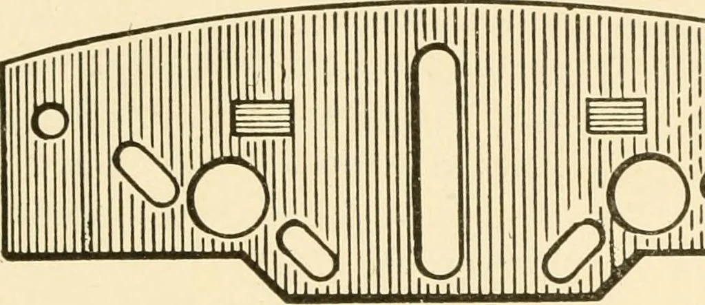 An illustration from Cyclopedia of textile work : a general reference library on cotton, woollen and worsted yarn manufacture, weaving, designing, chemistry and dyeing, finishing, knitting, and allied subjects, 1907, leaf 219