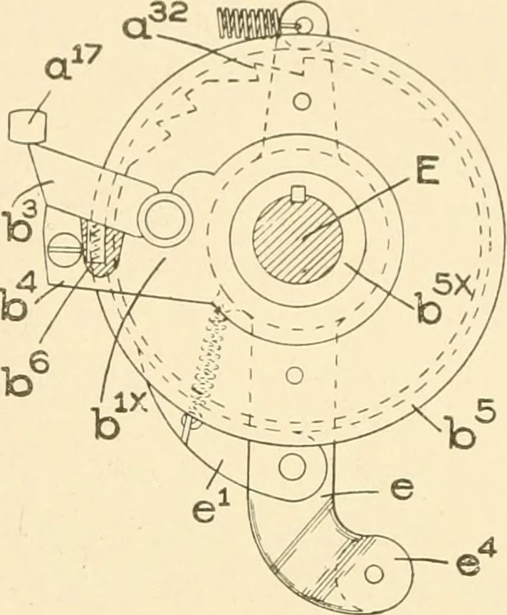 An illustration from Cyclopedia of textile work : a general reference library on cotton, woollen and worsted yarn manufacture, weaving, designing, chemistry and dyeing, finishing, knitting, and allied subjects, 1907, leaf 269