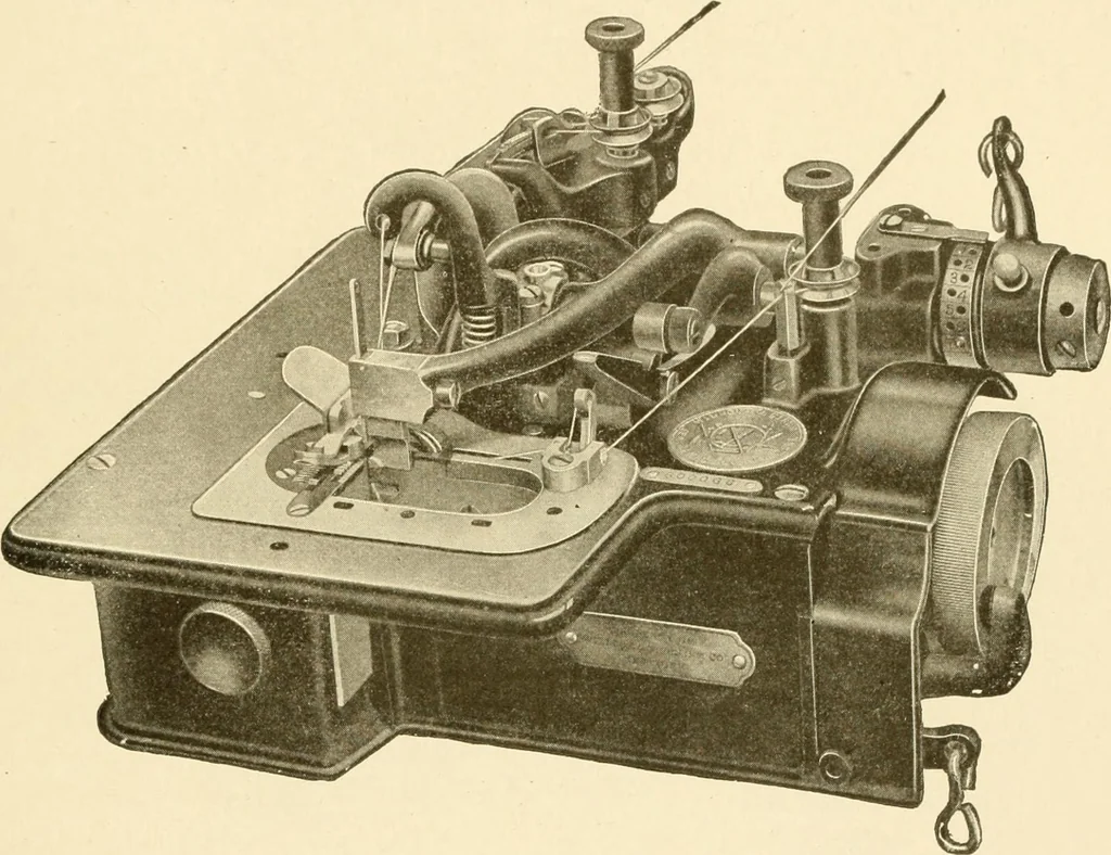 An illustration from Cyclopedia of textile work : a general reference library on cotton, woollen and worsted yarn manufacture, weaving, designing, chemistry and dyeing, finishing, knitting, and allied subjects, 1907, leaf 339