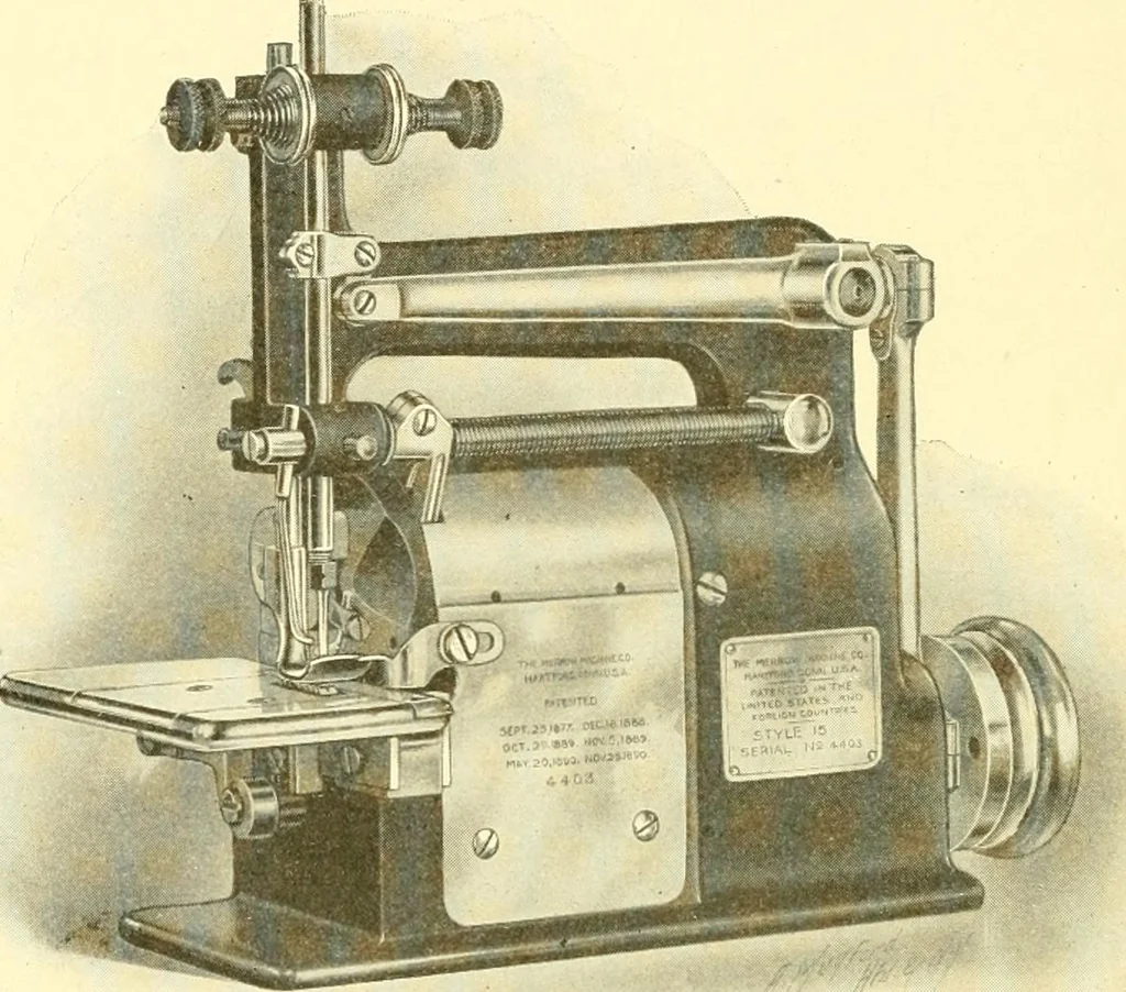 An illustration from Cyclopedia of textile work : a general reference library on cotton, woollen and worsted yarn manufacture, weaving, designing, chemistry and dyeing, finishing, knitting, and allied subjects, 1907, leaf 362