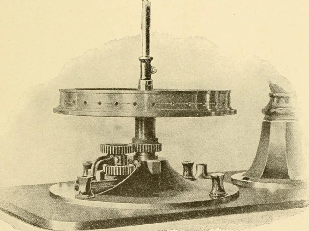 An illustration from Cyclopedia of textile work : a general reference library on cotton, woollen and worsted yarn manufacture, weaving, designing, chemistry and dyeing, finishing, knitting, and allied subjects, 1907, leaf 55