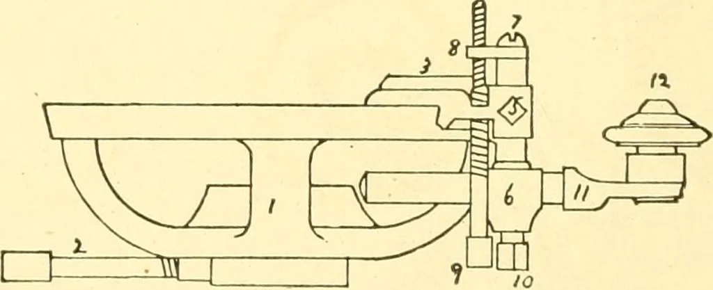 An illustration from Cyclopedia of textile work : a general reference library on cotton, woollen and worsted yarn manufacture, weaving, designing, chemistry and dyeing, finishing, knitting, and allied subjects, 1907, leaf 66