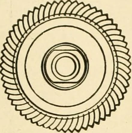 An illustration from Cyclopedia of textile work : a general reference library on cotton, woollen and worsted yarn manufacture, weaving, designing, chemistry and dyeing, finishing, knitting, and allied subjects, 1907, leaf 71