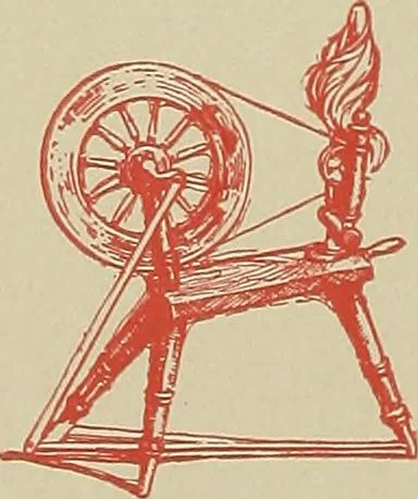 An illustration from Cyclopedia of textile work : a general reference library on cotton, woolen and worsted yarn manufacture, weaving, designing, chemistry and dyeing, finishing, knitting, and allied subjects, 1911, leaf 16