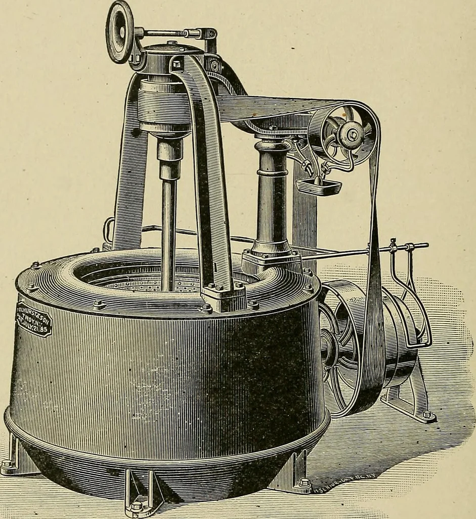 An illustration from Cyclopedia of textile work : a general reference library on cotton, woolen and worsted yarn manufacture, weaving, designing, chemistry and dyeing, finishing, knitting, and allied subjects, 1911, leaf 202